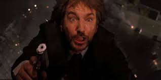Hans Gruber falling
