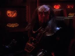The Klingon captain, K'vada.