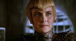 Sela, the Romulan, who looks much like Tasha Yar