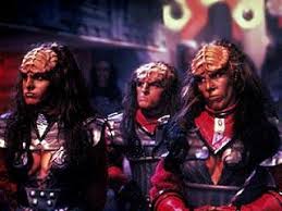 The two sisters and one son of the Klingon Duras