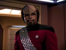 Worf in red