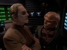 Quark and Odo stuck in Security