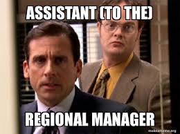 Assistant (to the) Regional Manager