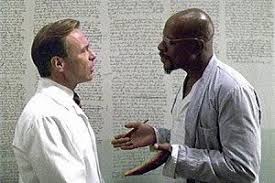 Dr. Wykoff and Benny Russell