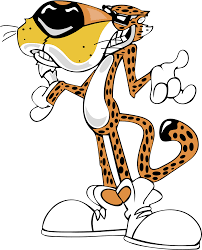 Chester Cheetah, the Cheetos mascot.