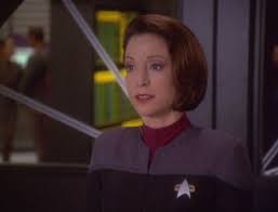 Kira in her Starfleet uniform
