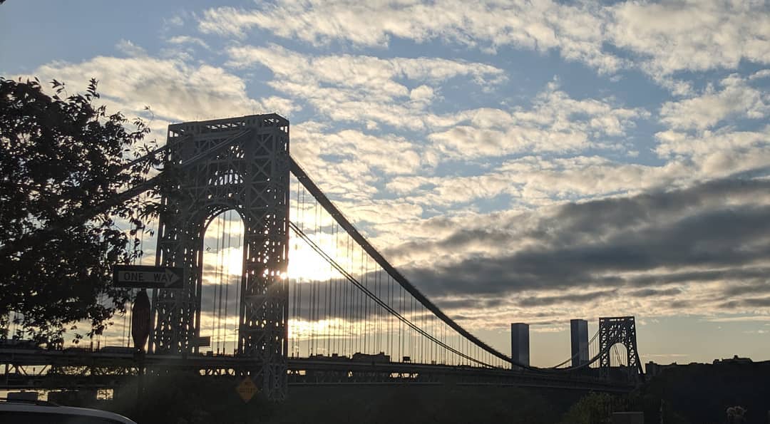 View of the GWB, a memory from a happy time