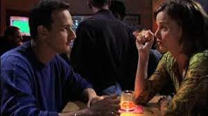 Dan and Abby at the bar