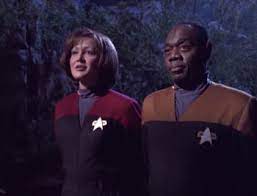 fake Janeway and Tuvok