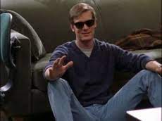 Casey wearing sunglasses after his appointment